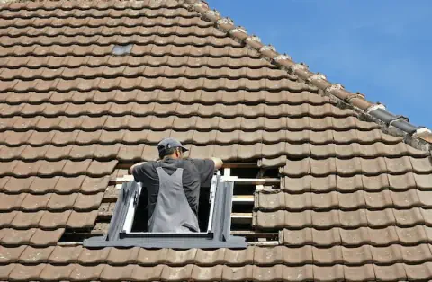 Pose de velux - Mansigné